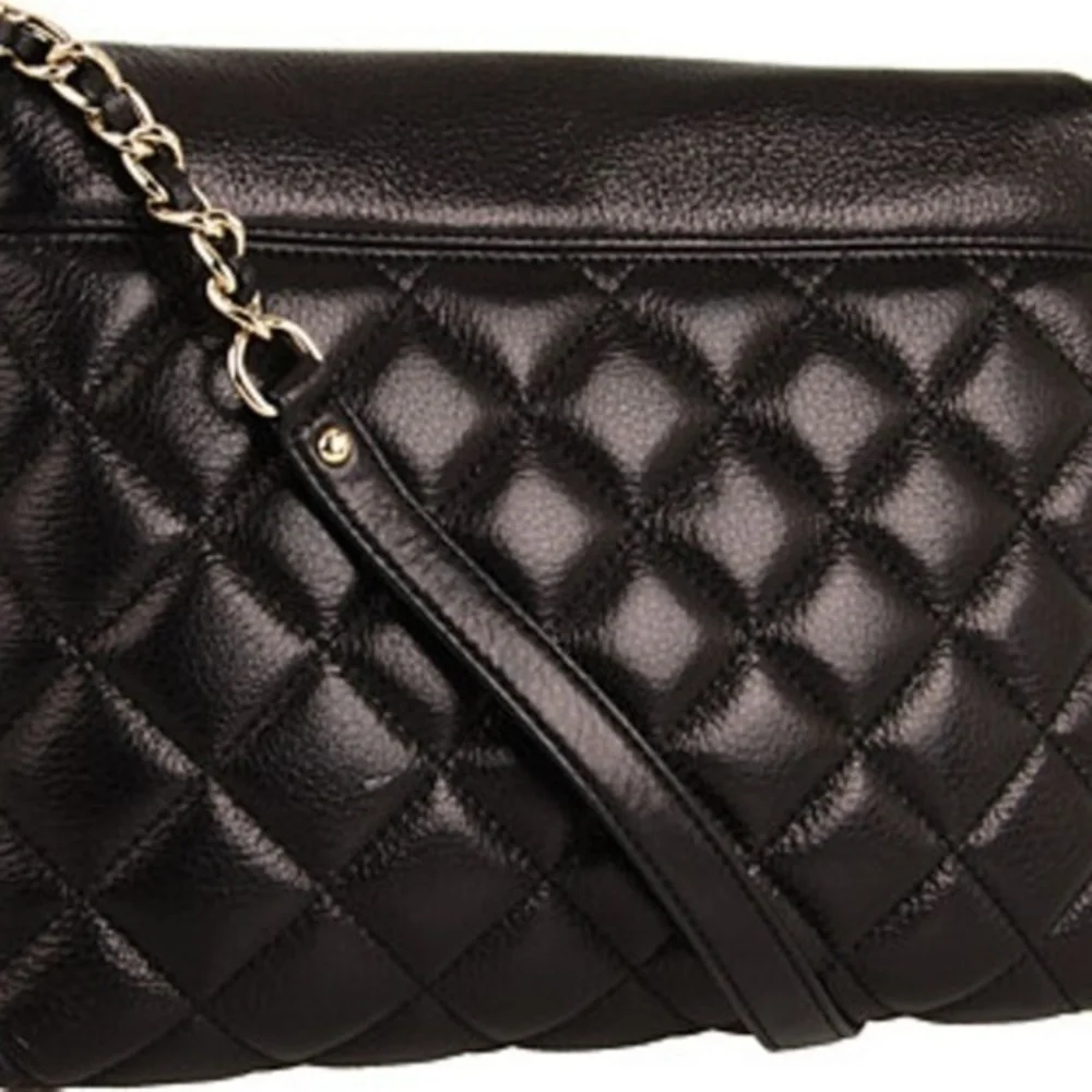 Kate Spade Handbag Black Leather Shoulderbag Purse